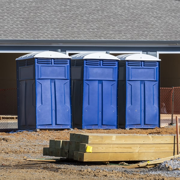 how can i report damages or issues with the portable toilets during my rental period in Cortlandt Manor New York